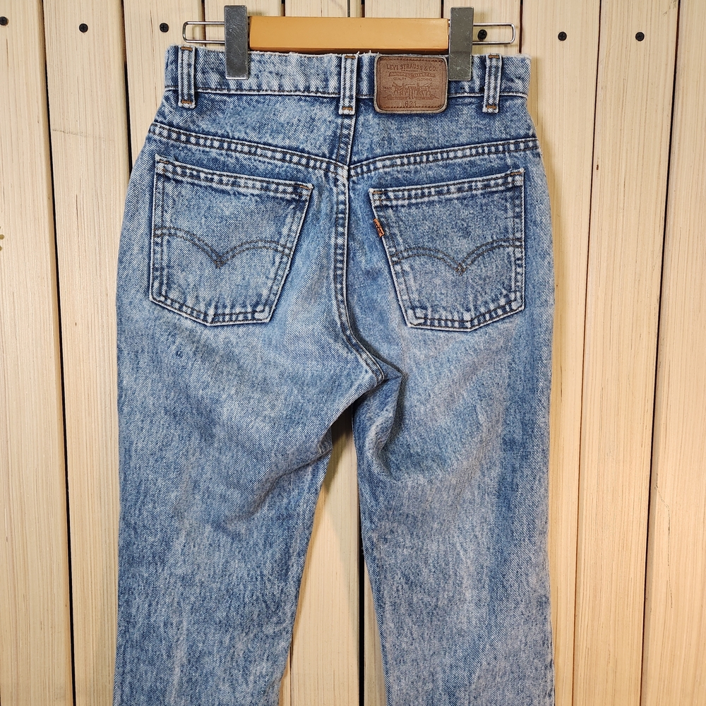 Levi's Orange Tab Jeans Light Blue Straight Leg Jeans - Picture 5 of 16